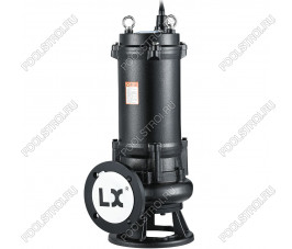 Канализационный насос AquaViva LX 50WQK(D)7-15-1.1(220V, 7m3/h*15m, 1,1kW)  с измельчителем