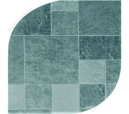 Лайнер для бассейна JADE (плитка нефрит) 1.65x25m (41,25м.кв)