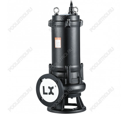 Канализационный насос AquaViva LX 50WQK7-15-1.1(380V, 7m3/h*15m, 1,1kW)  с измельчителем