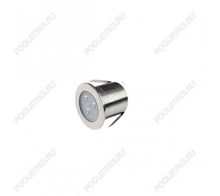 Прожектор светодиодный Aquaviva HJ-RC-SS75, 3led 3W RGB (AISI-316) + закладная
