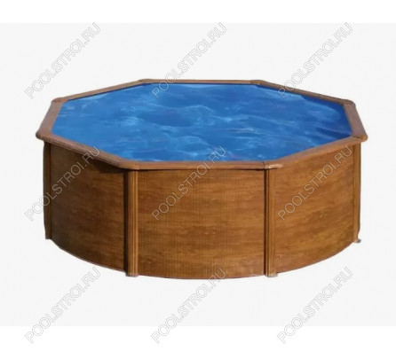 Морозоустойчивые бассейны MAGIC POOL (4,6х1,32м) (цвет дерево)